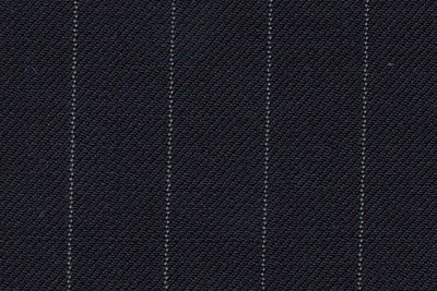 Dark Navy with white pin stripe