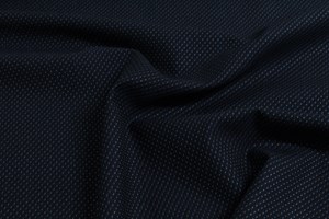 Navy with Blue/White pindot