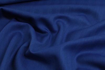 Mid Blue Herringbone