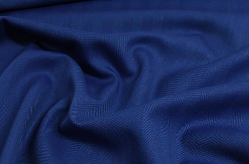 Mid Blue Herringbone