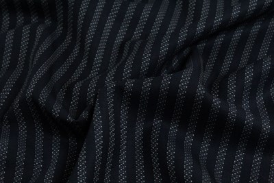 Navy with wide white stripe