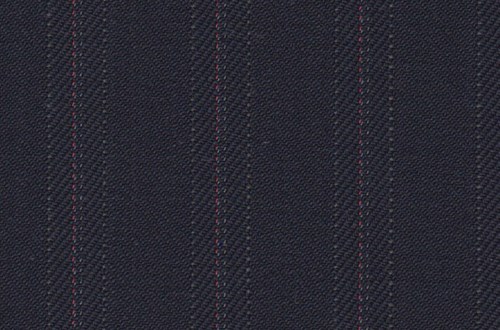 Navy with Pink/Ivory Stripe
