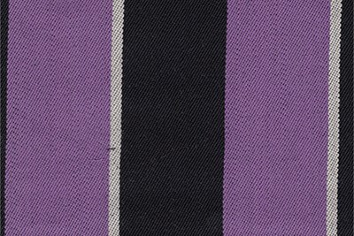 Purple/Black/White Stripe