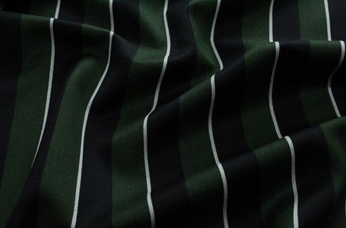Green/Navy/White Stripe