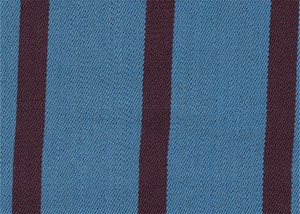 Light blue / Burgundy Stripe