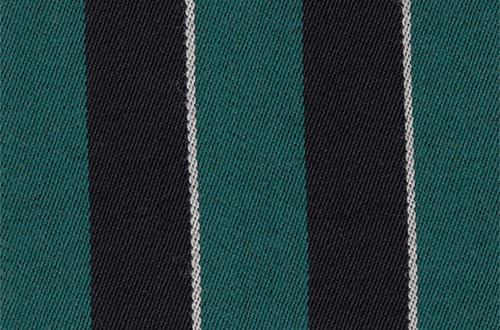 Green/Black/White Stripe