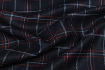 Navy with Red Window
