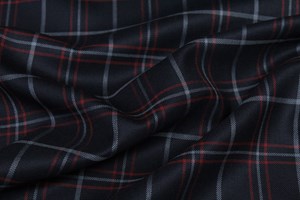 Navy with Red Window