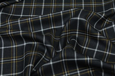 Charcoal with Gold window