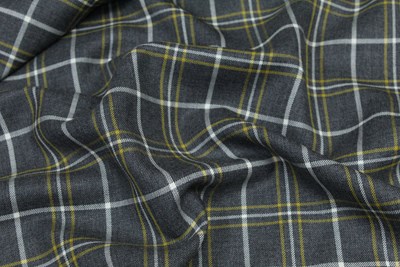 Mid Grey with Gold window