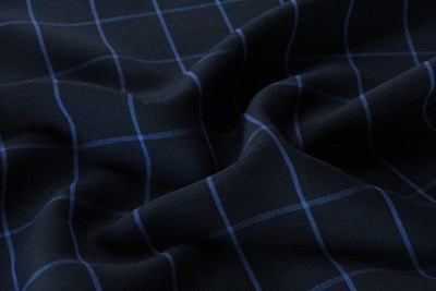 Navy with blue Check