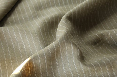 Beige with White stripes