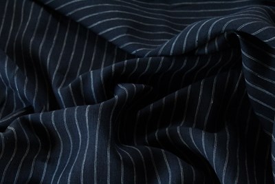 Navy with white stripes