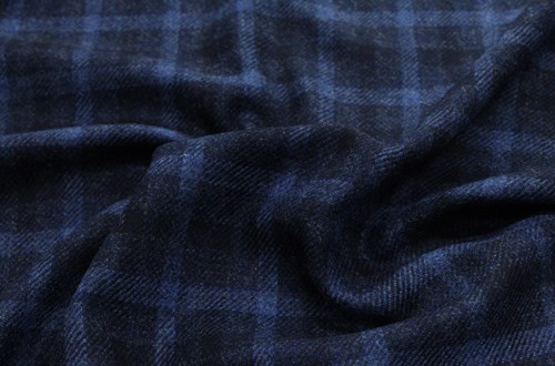 Navy w/Black & Blue Overcheck