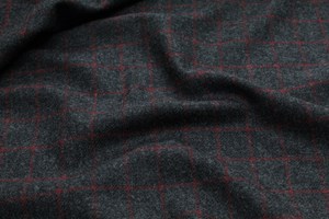 Grey w/ small Red check