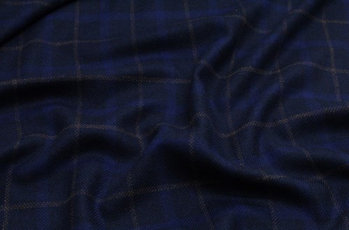 Navy w/Blue & Tan overcheck