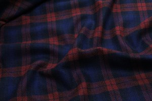 Black w/Red & Blue overcheck