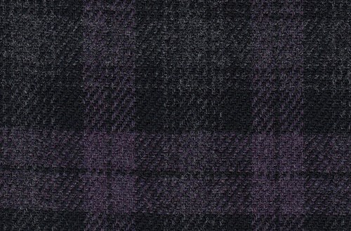 Black w/Grey & Purple overcheck