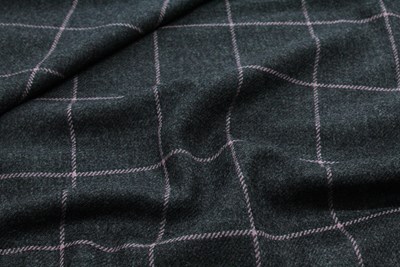 Grey w/ Pink & White Check
