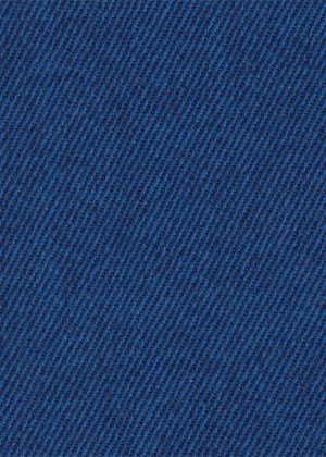 Plain blue/Navy twill