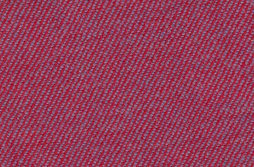 Plain Red/Lilac Twill