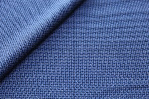 BLUE / BLACK CROSSHATCH (PLAIN)