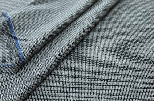 WHITE / DK GREY CROSSHATCH (PLAIN)