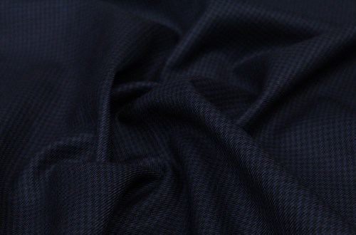 Navy & Black Dogstooth