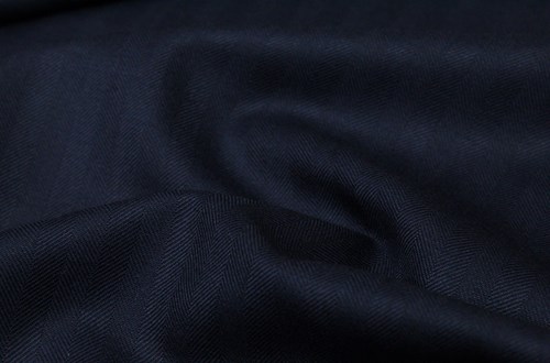 Navy Herringbone
