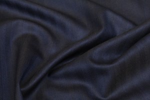 Blue/Gold Herringbone
