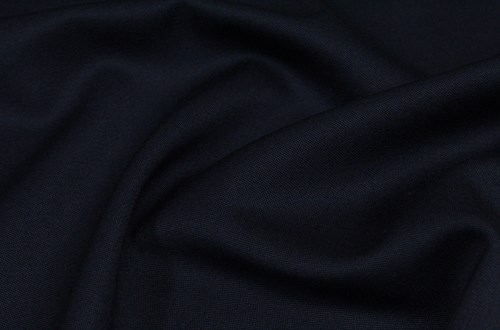 Navy Barathea Plain