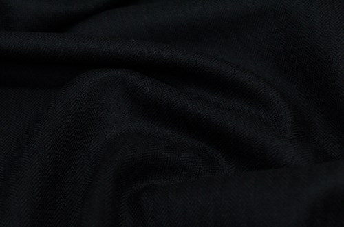 Black narrow herringbone