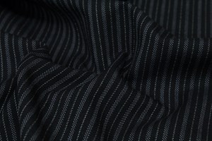 Black w/ White double stripe