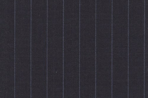 Dark Grey w/Blue and White Pinstripe