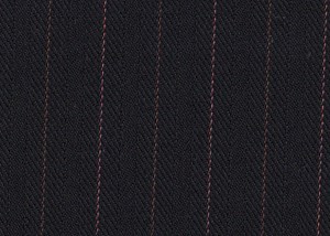 Black with Terracotta & Pink Stripes