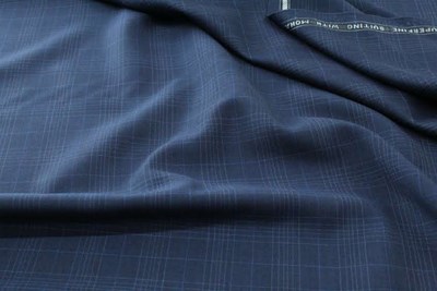 Airforce Blue with Blue Check