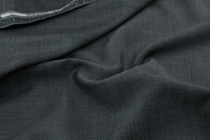 Plain Charcoal Grey pindot