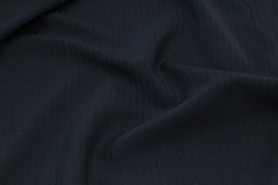 Navy Self Stripe