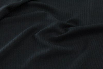 Black Self Stripe