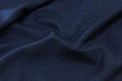 Plain Navy with Lurex
