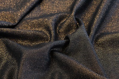 Plain Copper Lurex