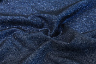 Plain Light Blue Lurex