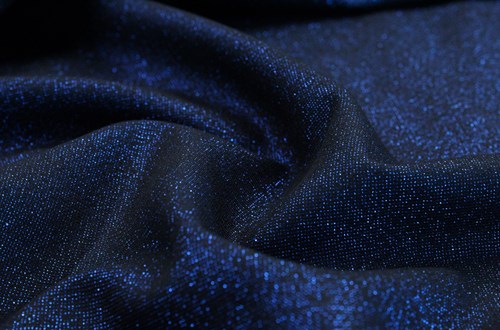 Plain Electric Blue Lurex