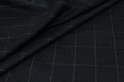 Charcoal Grey Check