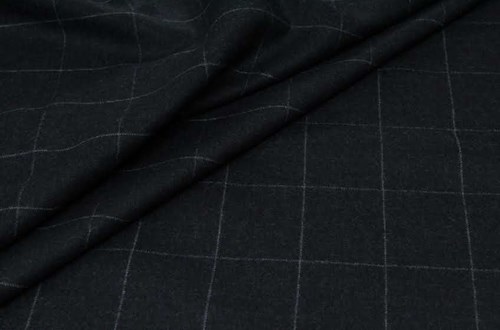 Charcoal Grey Check