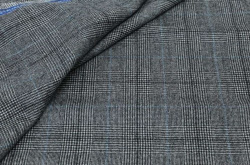 Black/White POW check with Blue overcheck