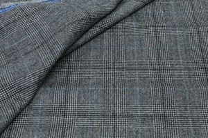 Black/White POW check with Blue overcheck