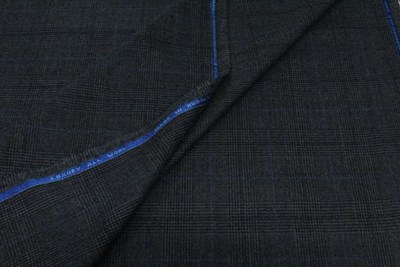 Chacoal/Black POW with Blue Overcheck