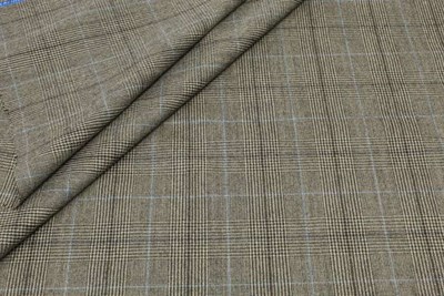 Tan/Black POW with Blue overcheck