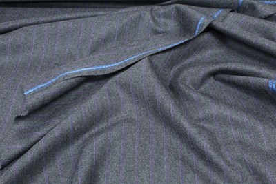 Grey with purple Stripe